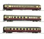 74123 Roco Set of 3 Passenger cars of TEE 26/27 Erasmus (Set 2)